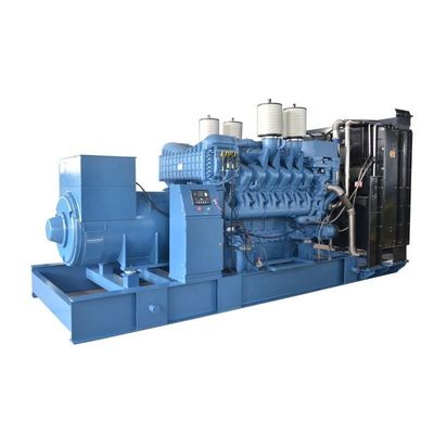 Generatore portatile monofase a corrente alternata silenzioso da 10kva con motore MTU e corrente nominale da 20A