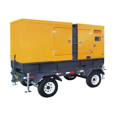 Set di generatori diesel di tipo rimorchio da 160 kW/200 KVA con corrente nominale da 20 A a 7000 A
